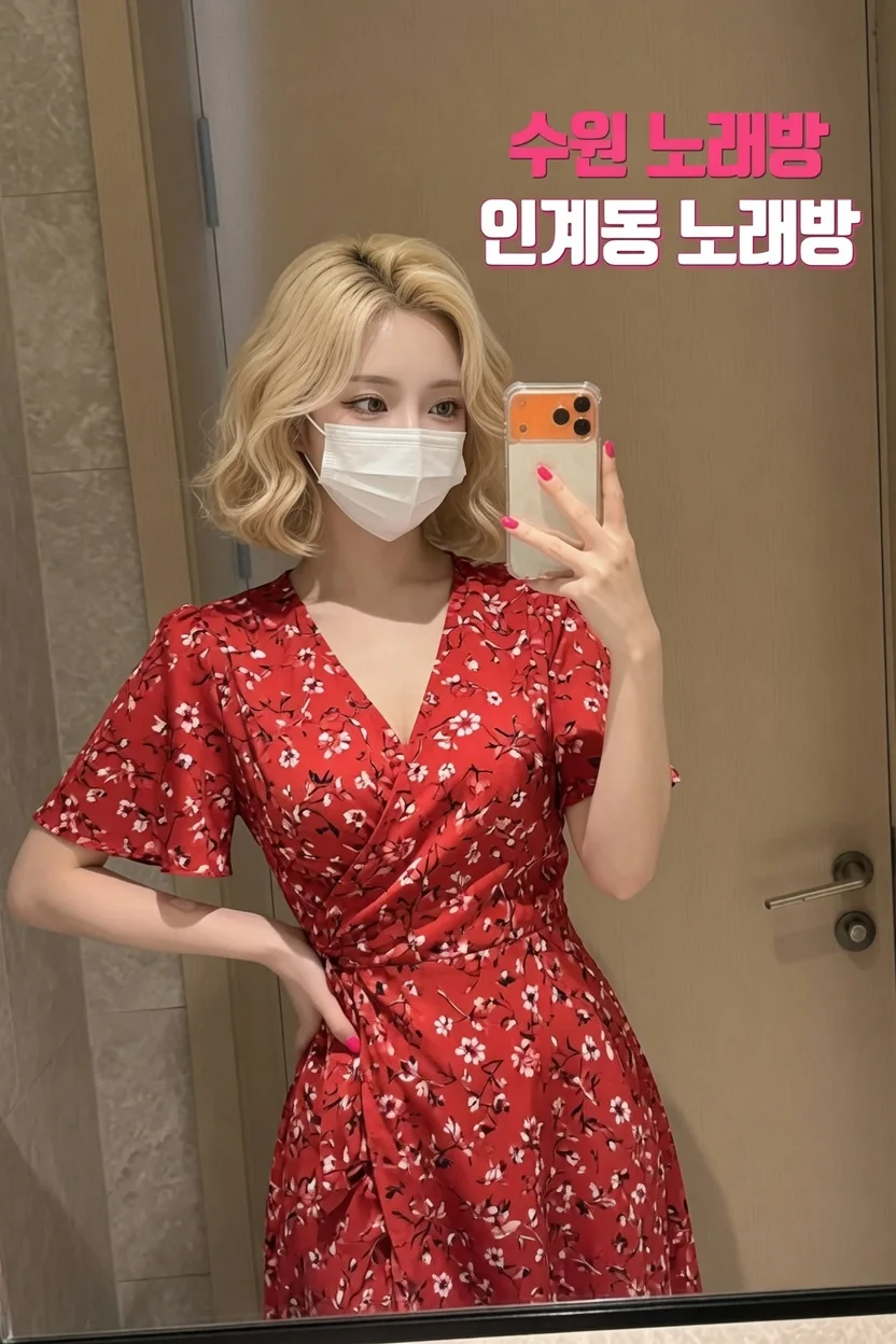 수원노래방 인계동노래방 20대 매니저 사월